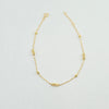 18k Bead Charm Bracelet 1g