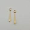18k Bar Earrings 5g