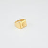 18k Horse Greek S11.25 Ring 5.3g