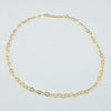 18k Heart Chain 4mm Necklace 1.9g