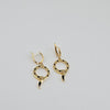 18k Serpent Earrings 4.2g