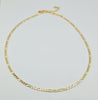 18k Figaro 4mm Chain 17.8g
