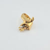 18k Jingle Bell S8.5 Ring 7.3g