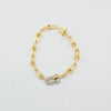 18k Hardwear w/ Crystal Bracelet 10.7g