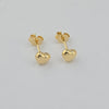 18k Mini Heart Earrings 1g