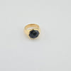 18k Black Octagon S8 Ring 17.5g