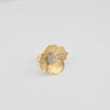 18k 2Toned Flower S7.5 Ring 7.5g