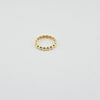 18k Beaded S7.5 Ring 1g