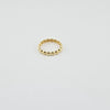 18k Beaded S7.5 Ring 1g