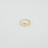 18k Heart Infinity S8.25 Ring 1.3g