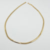 18k Herringbone 3mm Chain 12.8g