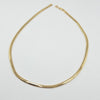 18k Herringbone 3mm Chain 13g