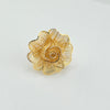 18k Flower S8 Ring 6.8g