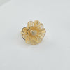 18k Flower S8 Ring 3.6g