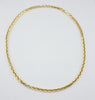 18k Rectangle Link 5mm Chain 41.6g