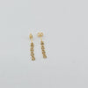 18k Rollie Link Earrings 1.8g