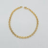 18k Rollie Link 4mm Bracelet 6.2g