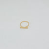 18k Bar S7.5 Ring 2.4g