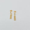 18k Rollie Link Earrings 1.4g
