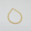 18k Rollie Link 4mm Bracelet 4.3g