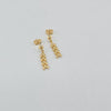 18k Rollie Link Earrings 1.4g
