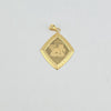 18k Angel Diamond Cut Pendant 1.7g