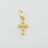 Mini Cross Beaded Pendant 0.50g