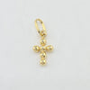 Mini Cross Beaded Pendant 0.90g