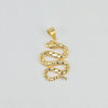 18k Snake Pendant 3.5g