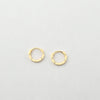 18k Mini Huggie Earrings 0.50g