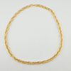 18k Paperclip Chain 9.6g