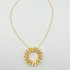 18k Sticks Necklace1 10.9g