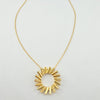 18k Sticks Necklace1 10.9g