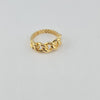 18k Curb S6.5 Ring 2.6g