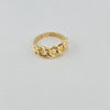 18k Curb S6.5 Ring 2.6g