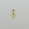 18k Evil Eye Hand Pendant 0.80g