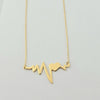 18K Heart Pulse Necklace 3.2g
