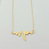 18K Heart Pulse Necklace 3.2g