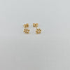 18k Mini Paw Stud Earrings 1.3g