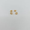 18k Mini Paw Stud Earrings 1.3g