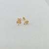 18k Mini Tree of Life Stud Earrings 1.3g
