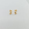 18k Mini Turtle Stud Earrings 1.3g