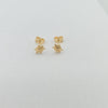 18k Mini Turtle Stud Earrings 1.3g
