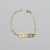 18k Baby ID Mouse-Duck Bracelet 1.5g