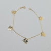 18k Thin Love Bracelet 0.80g