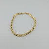 18k Box Chain 4mm Bracelet 11.4g