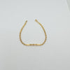 18k Rollie ID 3mm Bracelet 5.4g
