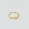 18k Crown Ring S5.75 Ring 1.4