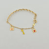 18k Wave Baby Bracelet 2g