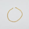 18k Mini Greek Key 3mm Bracelet 2.6g